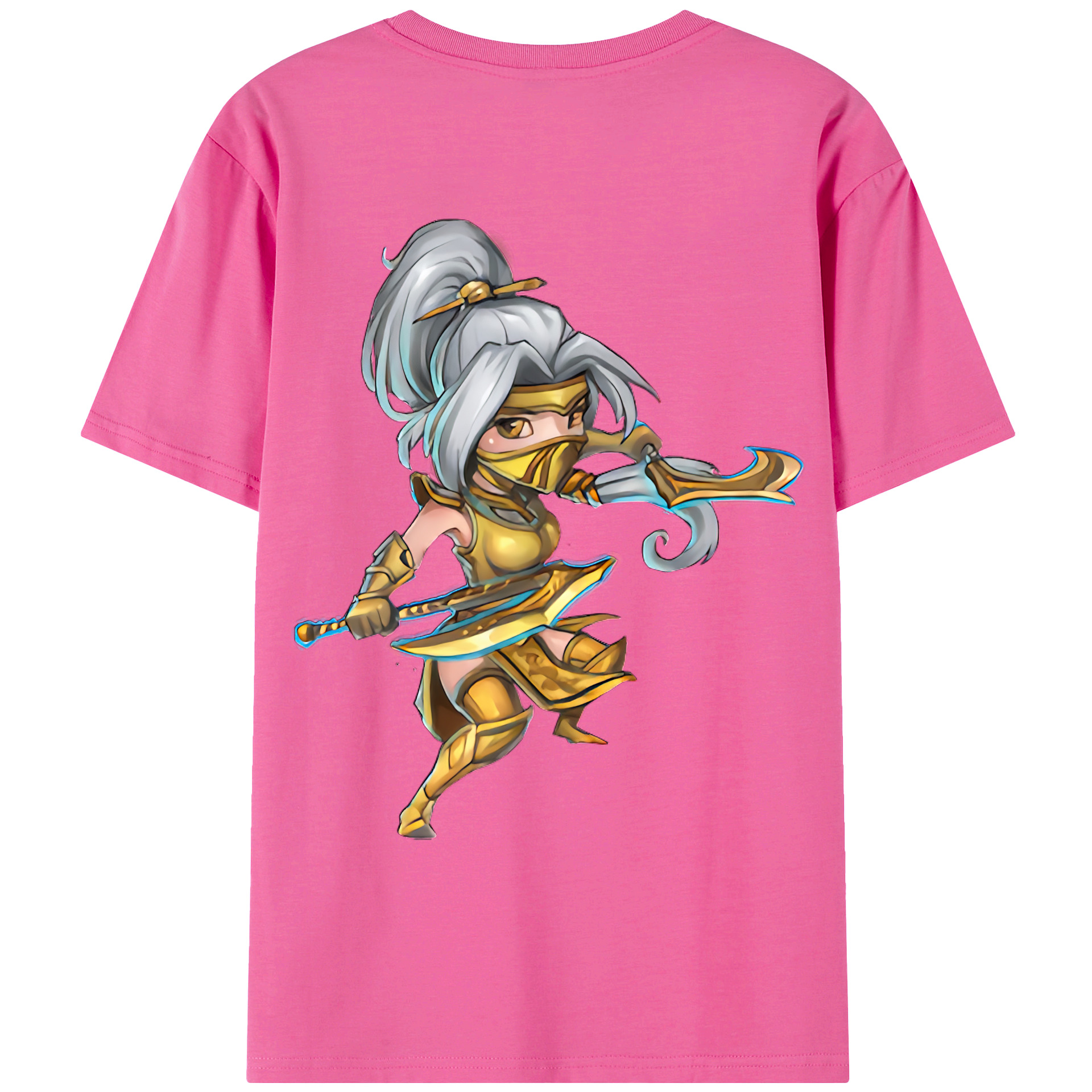 リーグ・オブ・レジェンド League of Legends LOL レディース半袖Tシャツ(バックプリント)